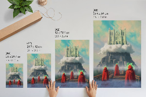 Grafika na ścianę Magiczny zamek