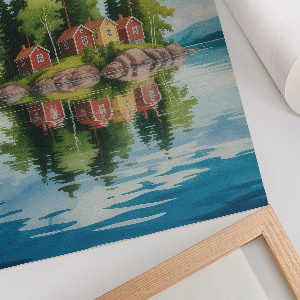 Dekoracyjny plakat ścienny Wyspiarska sielanka