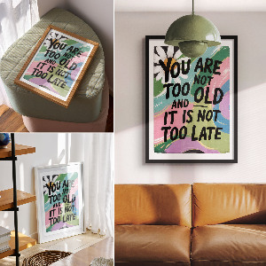 Wydruk na płótnie Motywacja codzienna