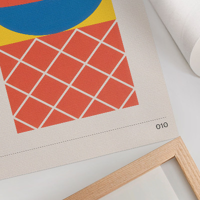 Plakat premium Geometryczna forma