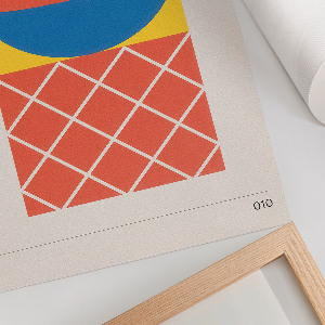 Plakat premium Geometryczna forma