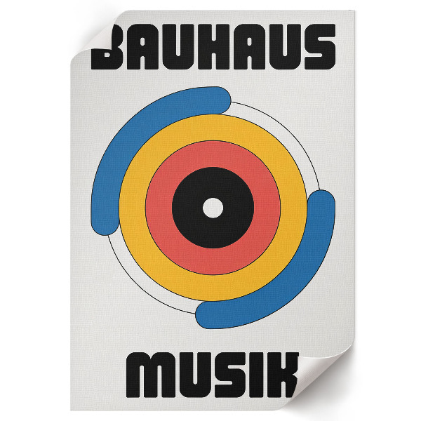 Dekoracyjny plakat ścienny Kolorowe okręgi