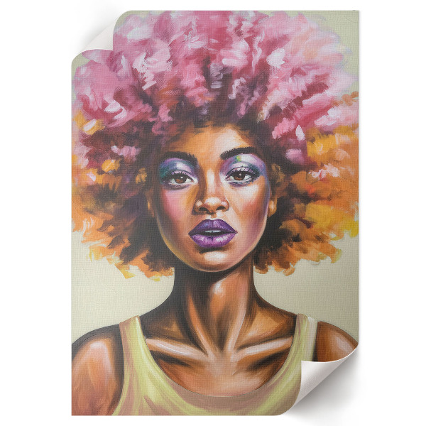 Wydruk na płótnie Porter afroamerykanki