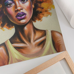 Wydruk na płótnie Porter afroamerykanki