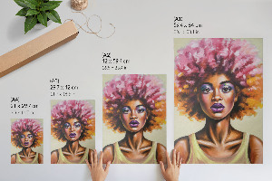 Wydruk na płótnie Porter afroamerykanki