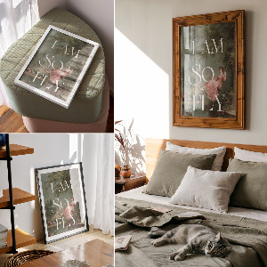 Grafika na ścianę I am so fly