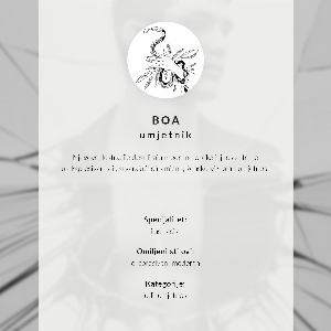 Wydruk na płótnie Nowoczesny portret