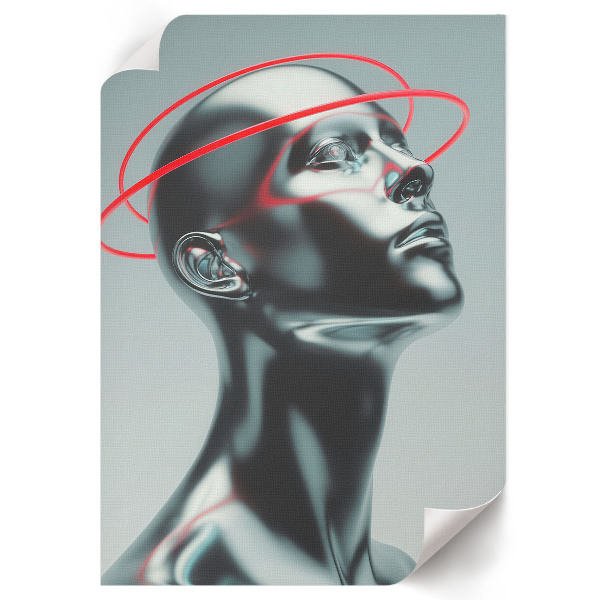 Dekoracyjny plakat ścienny Nowoczesna rzeźba