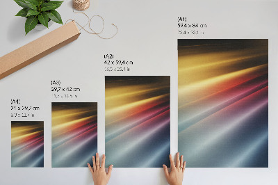 Plakat premium Kolorowe linie