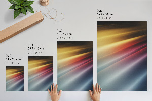 Plakat premium Kolorowe linie