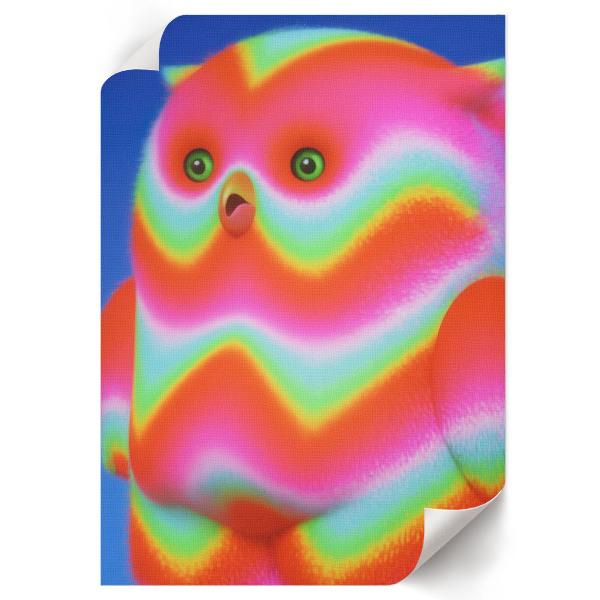 Grafika na ścianę Kolorowy zwierzak