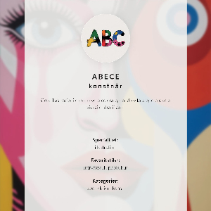 Plakat premium Maska kosmity