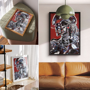 Plakat premium Robotyczna wizja