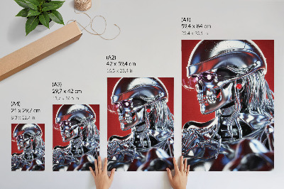 Plakat premium Robotyczna wizja