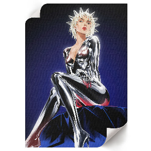 Grafika na ścianę Futurystyczna postać