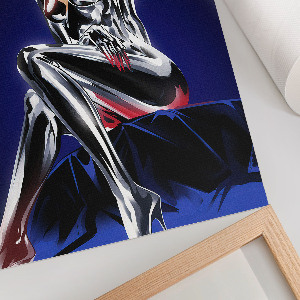 Grafika na ścianę Futurystyczna postać