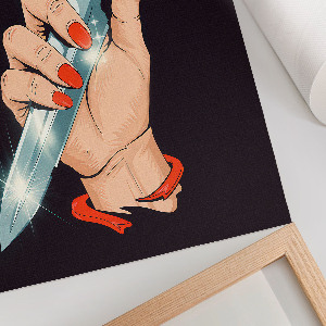 Wydruk na płótnie Niezwykły sztylet