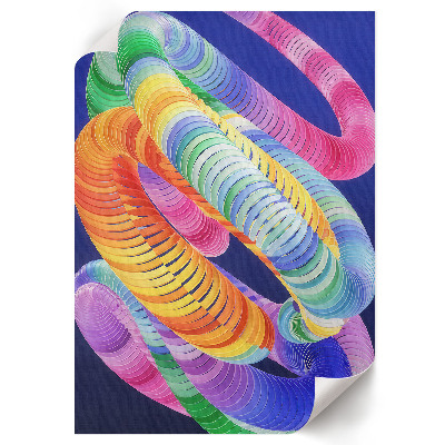 Plakat premium Kolorowa abstrakcja
