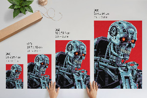 Grafika na ścianę Robot futurystyczny