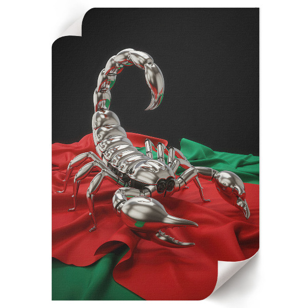 Grafika na ścianę Mechaniczny skorpion