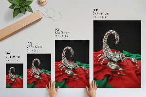 Grafika na ścianę Mechaniczny skorpion