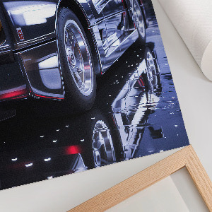 Wydruk na płótnie Nocna jazda