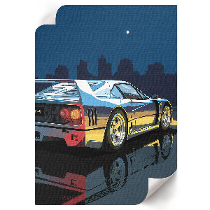 Plakat premium Motoryzacja noc