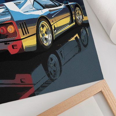 Plakat premium Motoryzacja noc