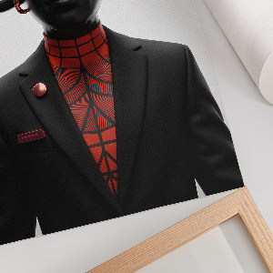 Dekoracyjny plakat ścienny Nowoczesna rzeźba