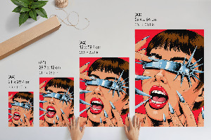 Plakat premium Pop art energia