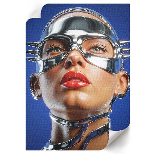 Dekoracyjny plakat ścienny Metalowy blask