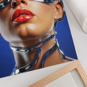 Dekoracyjny plakat ścienny Metalowy blask