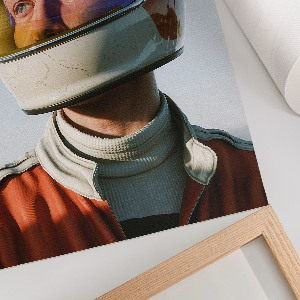 Grafika na ścianę Spojrzenie w kosmos