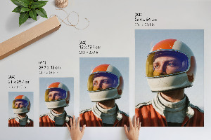 Grafika na ścianę Spojrzenie w kosmos