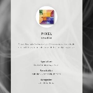 Plakat premium Abstrakcyjny portret