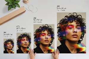 Dekoracyjny plakat ścienny Kolorowa energia