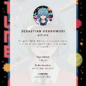 Plakat dekoracyjny Future anime