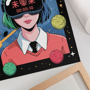 Plakat dekoracyjny Future anime