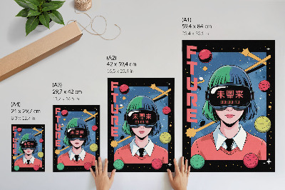 Plakat premium Future anime