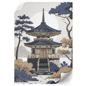 Wydruk na płótnie Japońska świątynia