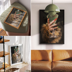 Plakat premium Luksus vintage