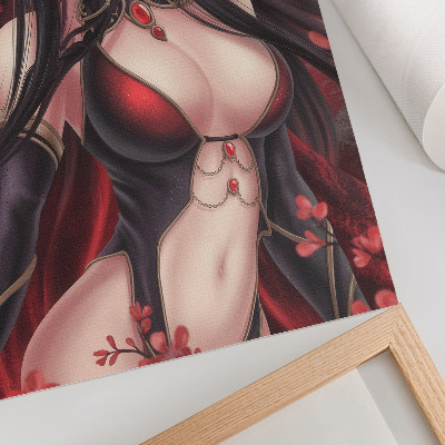 Plakat premium Anime kobieta