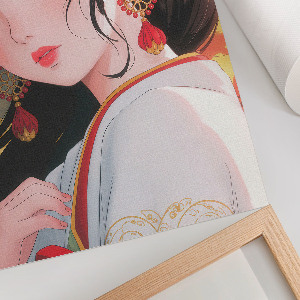 Dekoracyjny plakat ścienny Spojrzenie anime