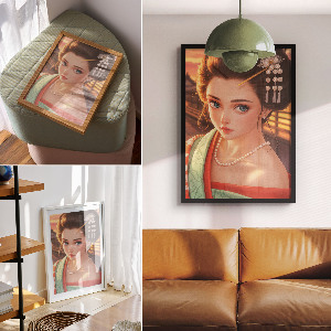 Grafika na ścianę Sztuka japońska