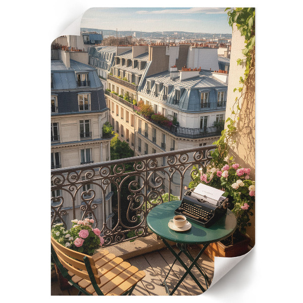 Dekoracyjny plakat ścienny Miejski balkonik