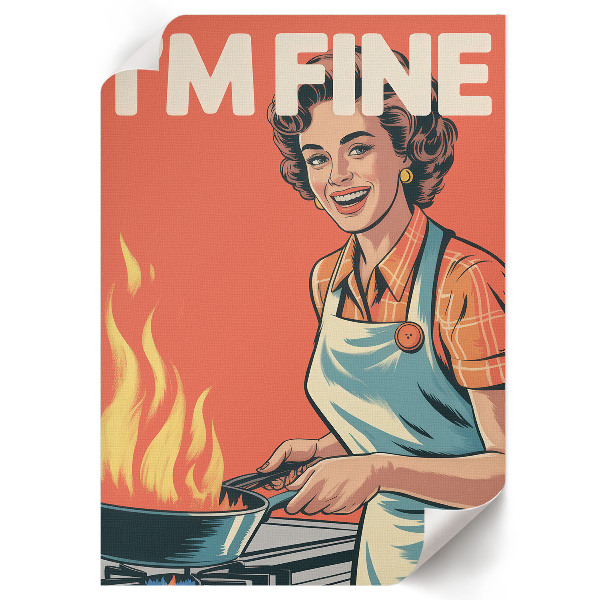 Plakat premium I'm fine