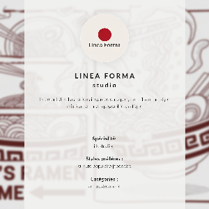 Wydruk na płótnie Kotek i ramen