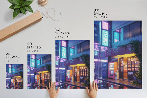 Plakat premium Miejski pejzaż