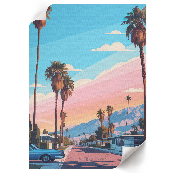 Plakat premium Wakacyjna oaza