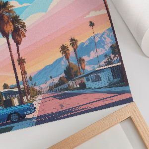 Plakat premium Wakacyjna oaza